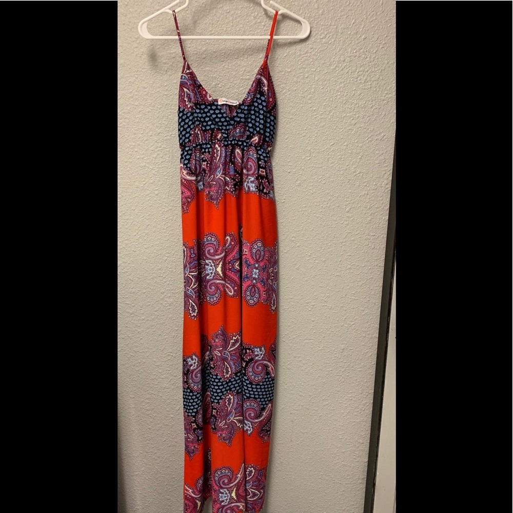 Orange Caramel, maxi dress, size medium